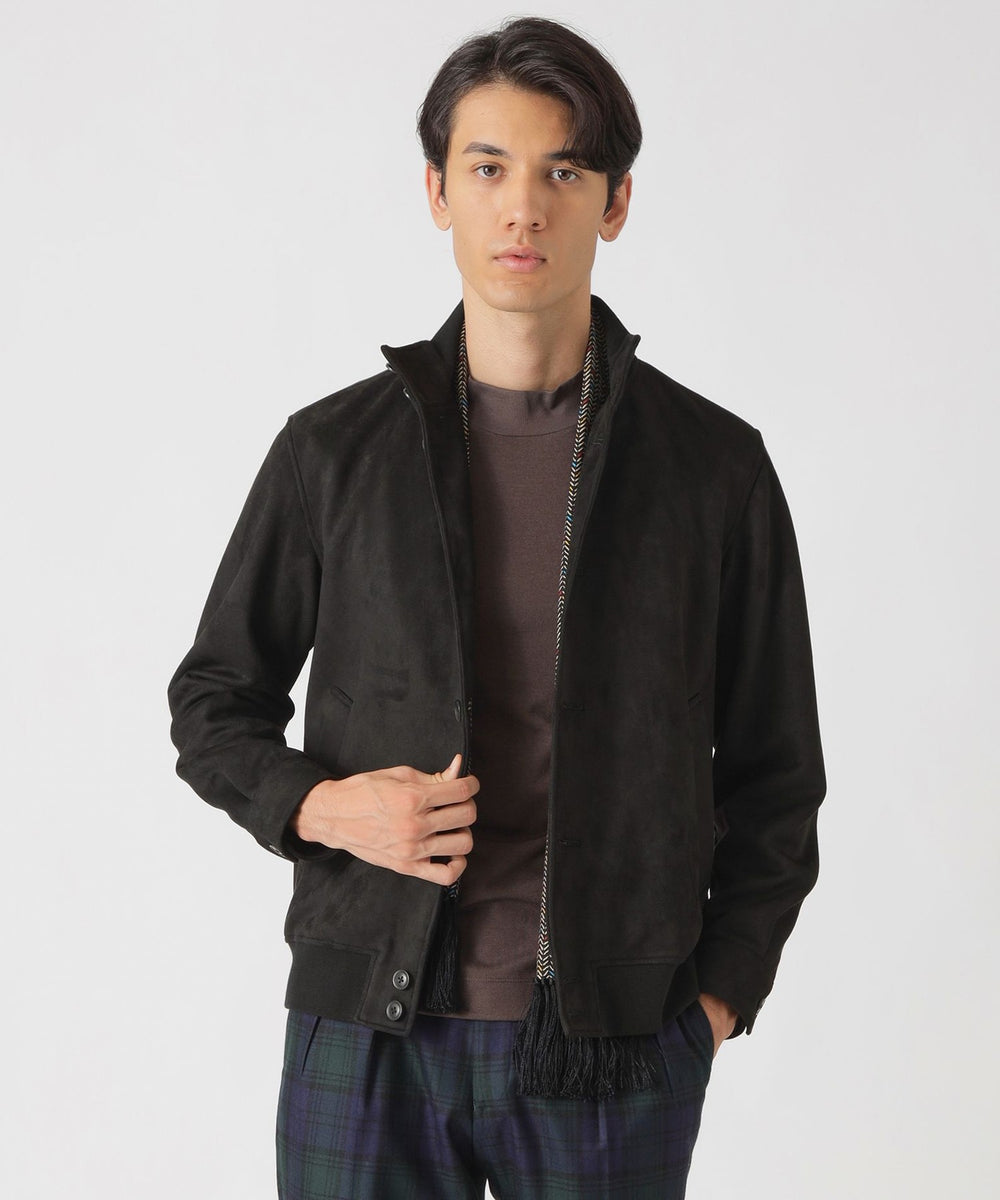 ストレッチスエードフライトブルゾン(ブルゾン)｜Paul Stuart(ポール