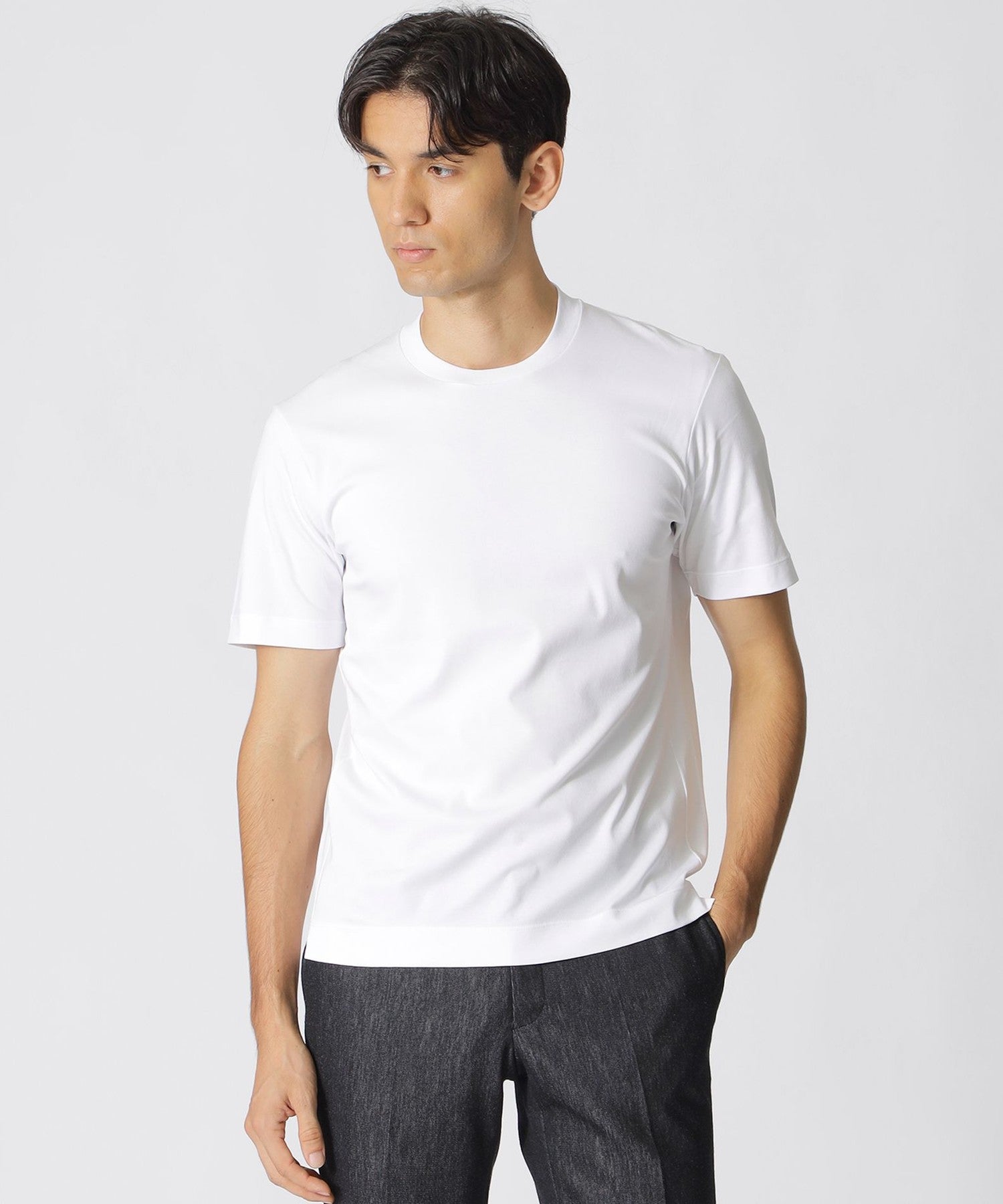 1142-J1P8062001__,01,モデル身長187cm 着用サイズ：48