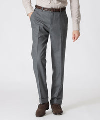 ウールサキソニーミニチェックトラウザーズ(パンツ)｜Paul Stuart