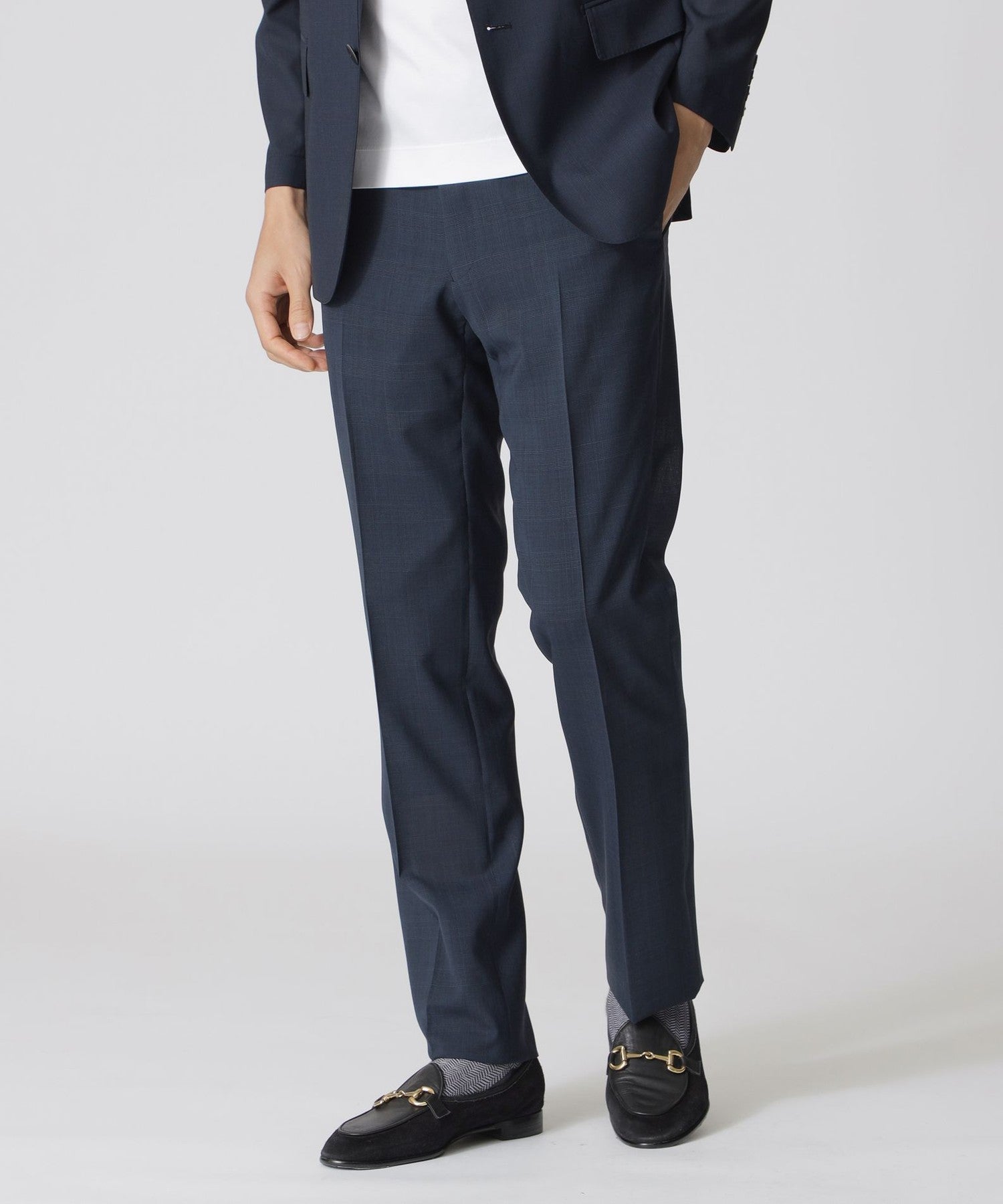 Nikkei magazin掲載】【STUART'S TRAVELER/Adjustable Fit/防シワ/消臭