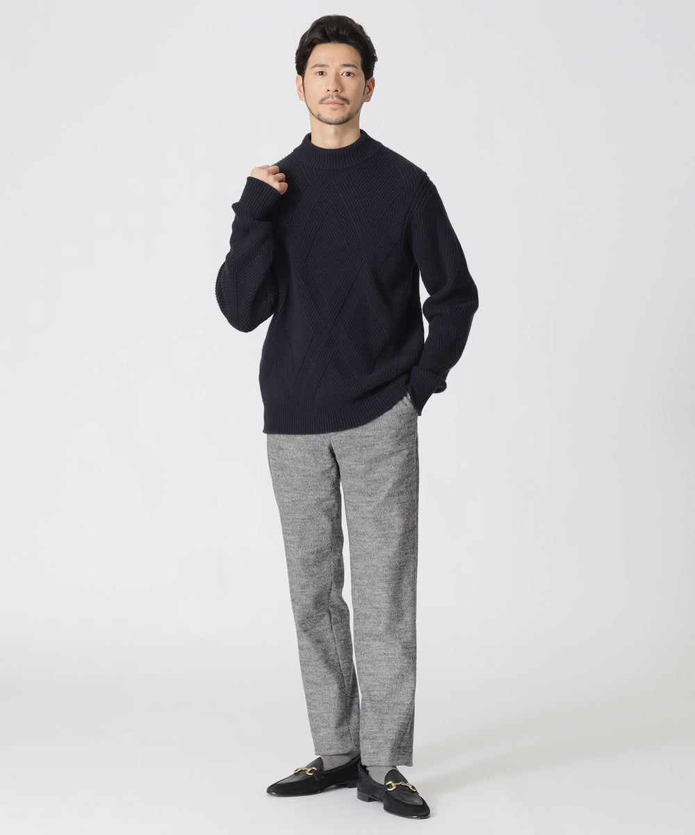 ミルドウールチェックコンフォートスリムパンツ(パンツ)｜Paul Stuart