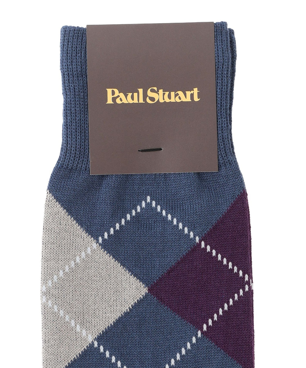 アーガイル柄ソックス(その他)｜Paul Stuart(ポール・スチュアート)の