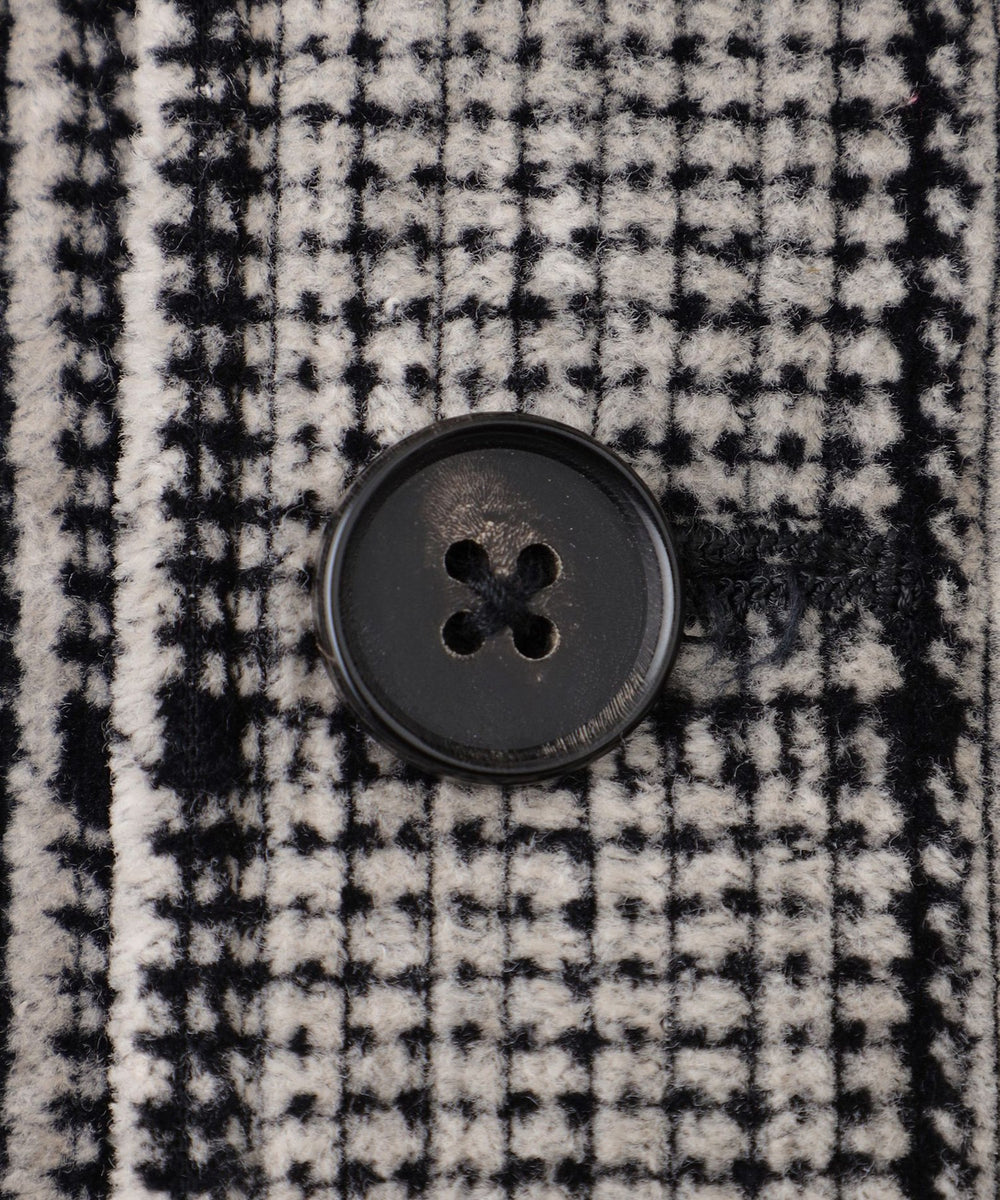 数量限定】「COLLECTION LINE」グレナカートチェック柄 コットンベロア