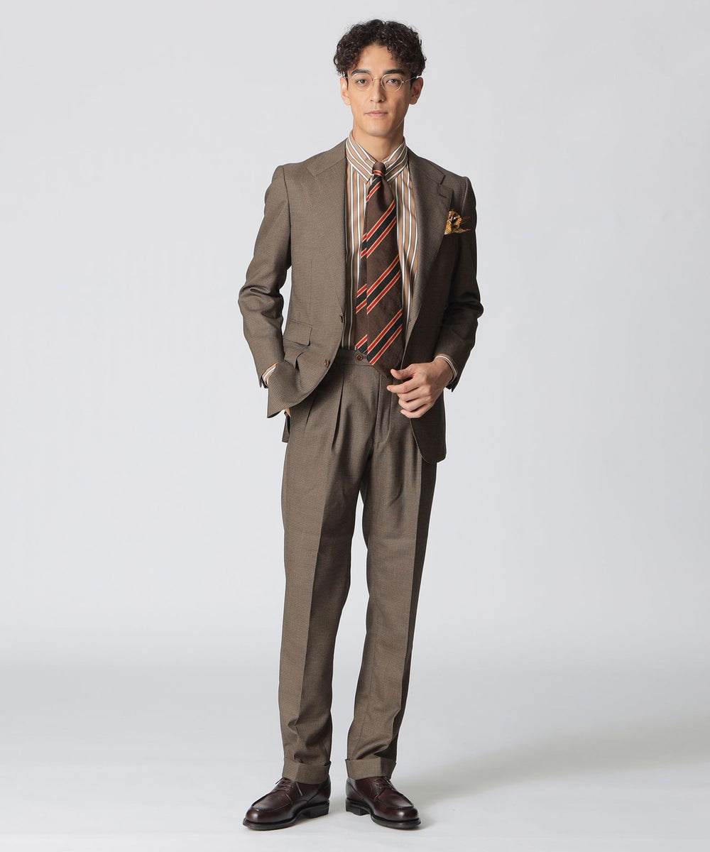 数量限定】「COLLECTION LINE」ミニチェック柄スーツ(スーツ)｜Paul