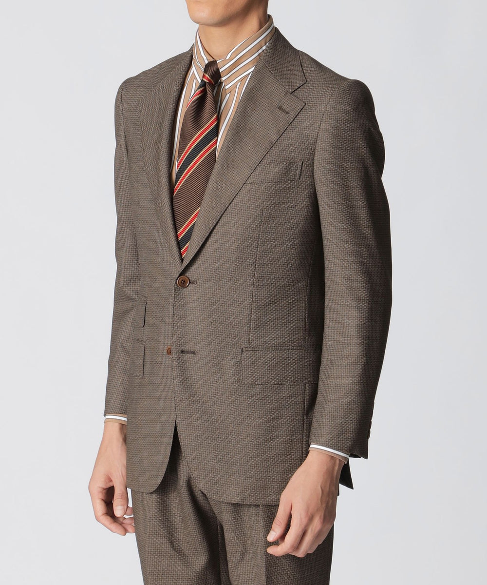 数量限定】「COLLECTION LINE」ミニチェック柄スーツ(スーツ)｜Paul