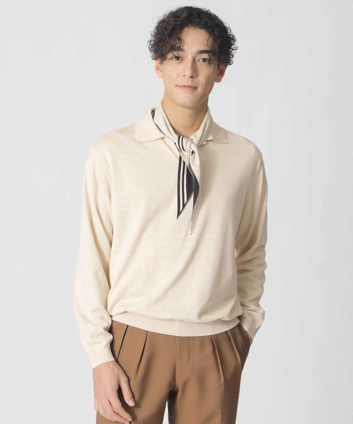1142-J3N0272102__,02,モデル身長183cm 着用サイズ：48
