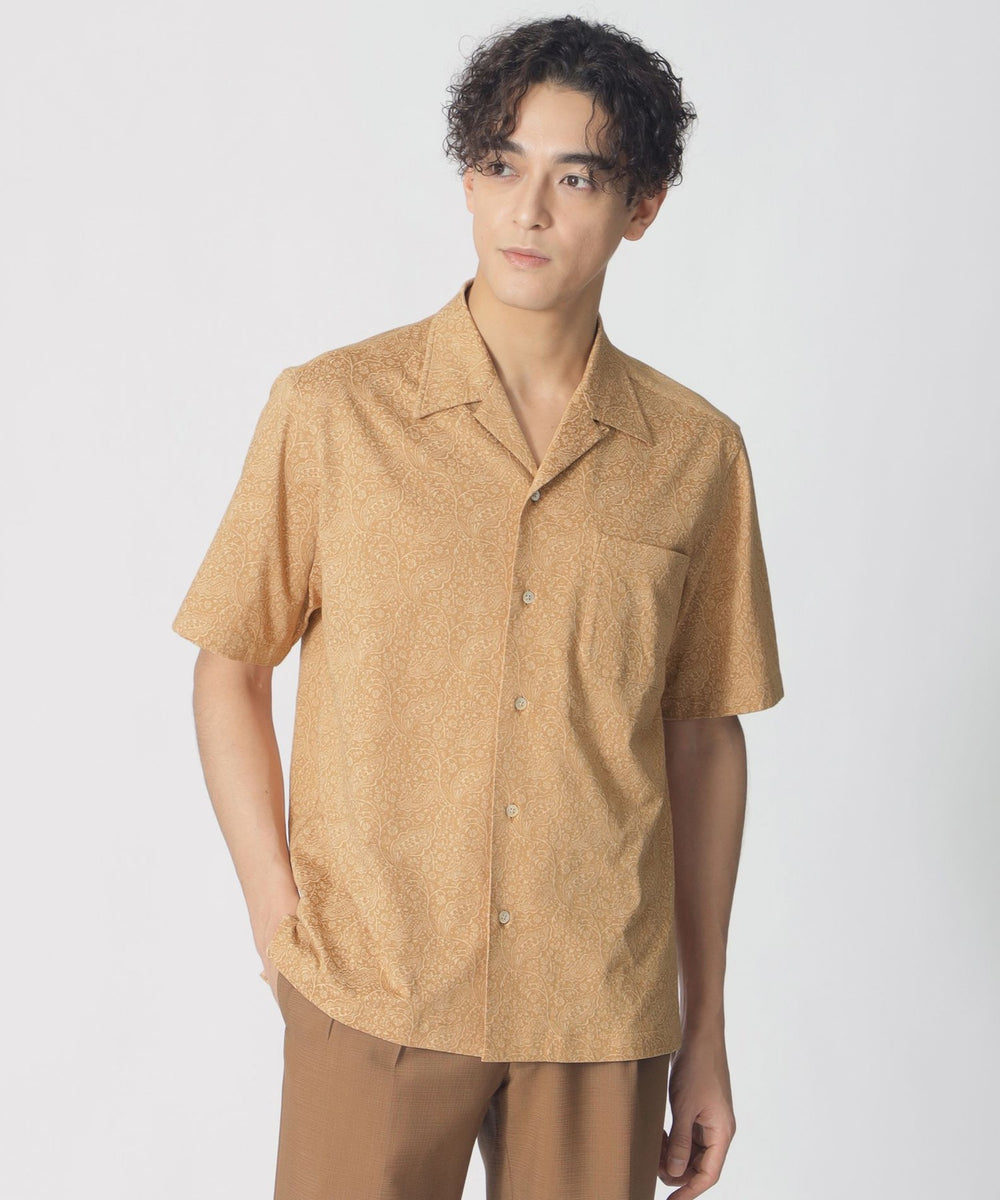 COLLECTION LINE】キャンプカラー/スポーツ半袖シャツ(トップス)｜Paul