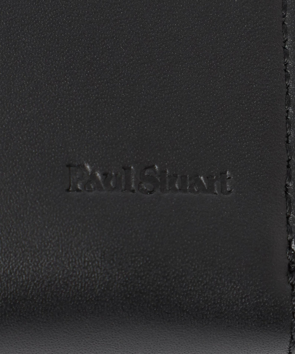 ロングサイズ【新品】ポールスチュアート/PSL-BL /黒 ストライププリント/R字ファスナー長財布(小物・雑貨)｜Paul Stuart
