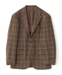 WEB・一部店舗限定】【RING JACKET】ブラウンチェックジャケット