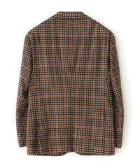 WEB・一部店舗限定】【RING JACKET】ブラウンチェックジャケット
