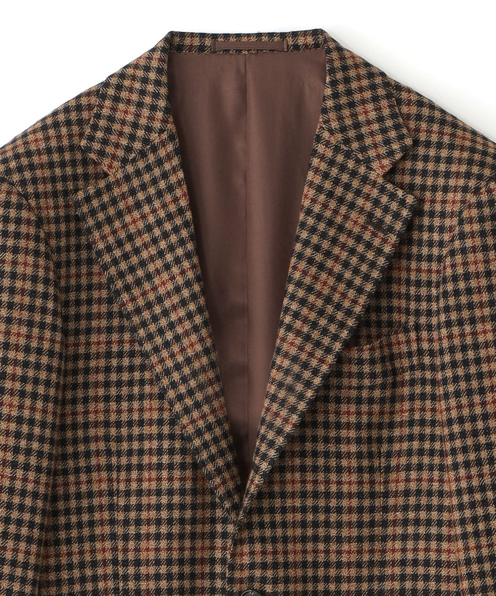 WEB・一部店舗限定】【RING JACKET】ブラウンチェックジャケット