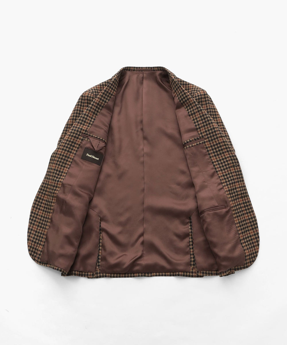 WEB・一部店舗限定】【RING JACKET】ブラウンチェックジャケット