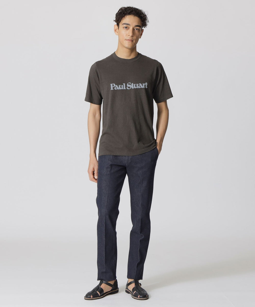 トップス pppp WEB・一部店舗限定】Paul Stuart フロッキーロゴTシャツ(トップス