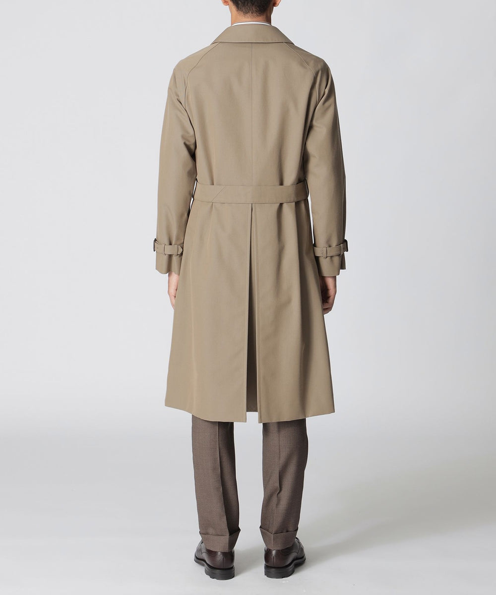 新品タグ付SANYO COAT 日本製　タイロッケンコート 数量限定】「COLLECTION LINE」無地柄 ウールコットン クリフォード