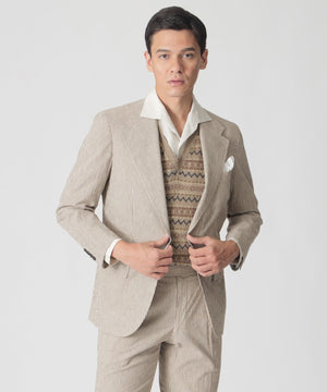 数量限定】「COLLECTION LINE」シアサッカーノッチドワイド