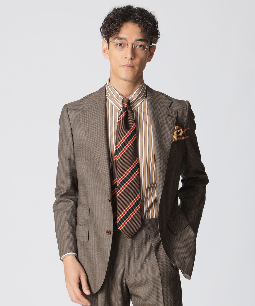 数量限定】「COLLECTION LINE」ミニチェック柄スーツ(スーツ)｜Paul