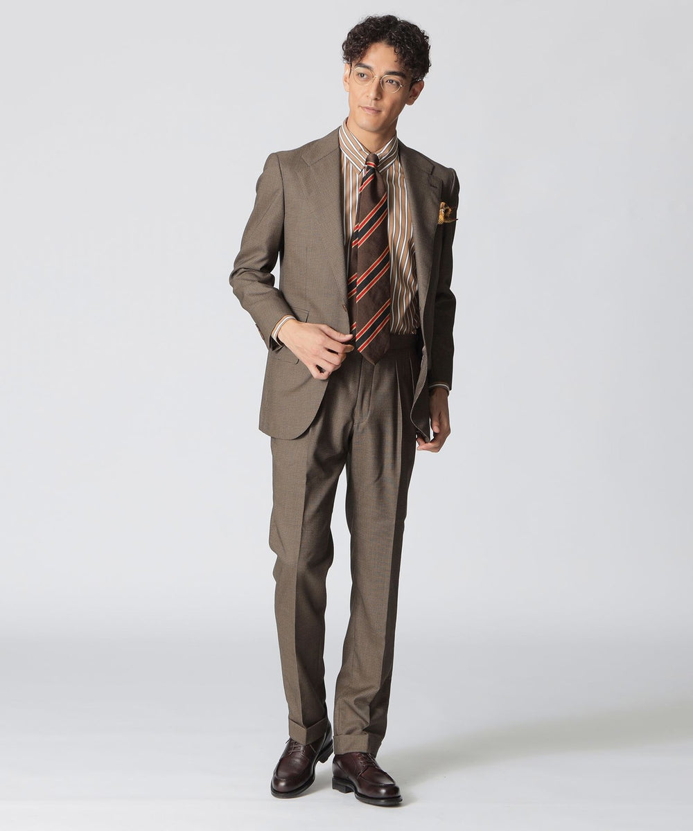 数量限定】「COLLECTION LINE」ミニチェック柄スーツ(スーツ)｜Paul