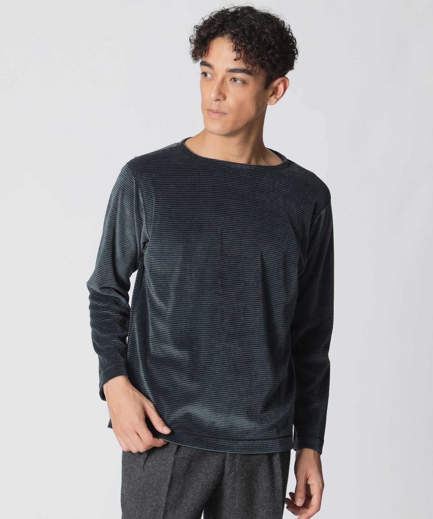 1145-J3P0466127__,27,モデル身長183cm 着用サイズ：48