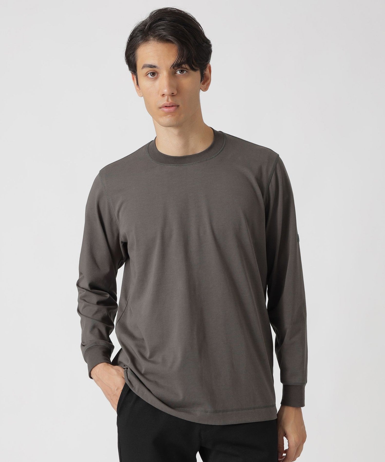 1145-J3P7068208__,08,モデル身長187cm 着用サイズ：L