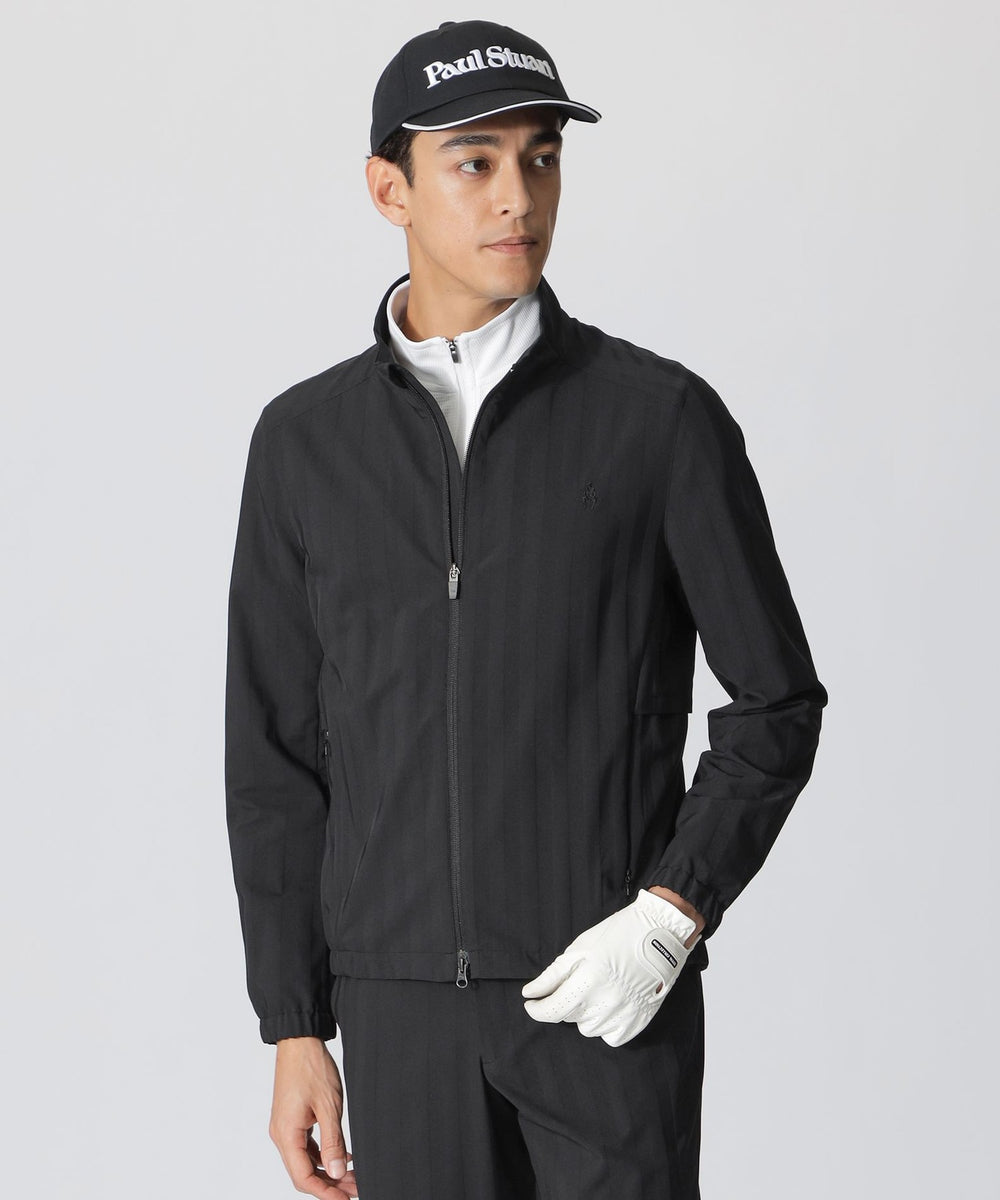 うめ　定価６万円　ポールスチュアート　ゴルフ　ブルゾン GOLF】シャドウストライプ フルジップブルゾン(ブルゾン)｜Paul Stuart