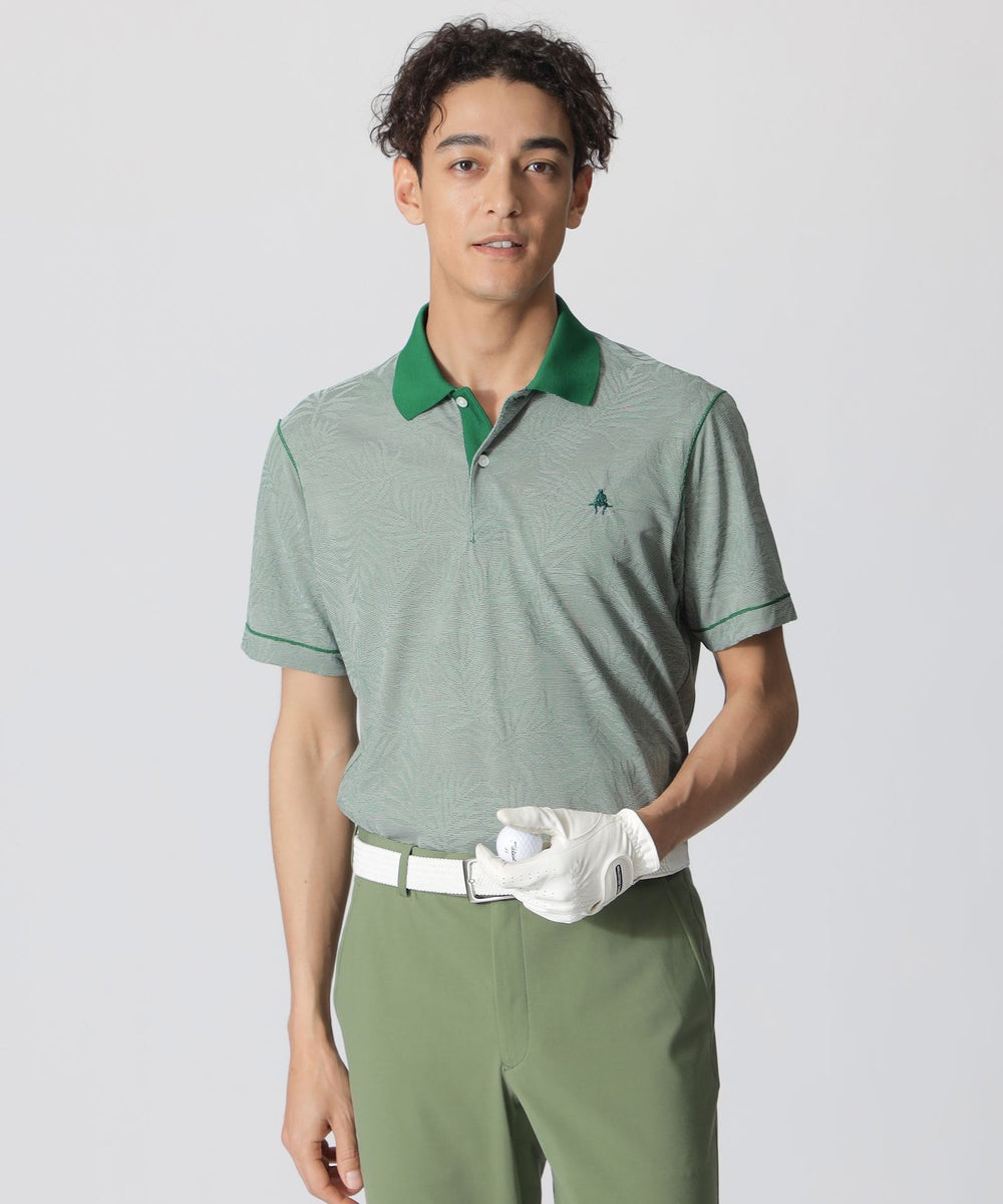 GOLF Men's/吸水速乾】マイクロボーダーポロシャツ(トップス)｜Paul