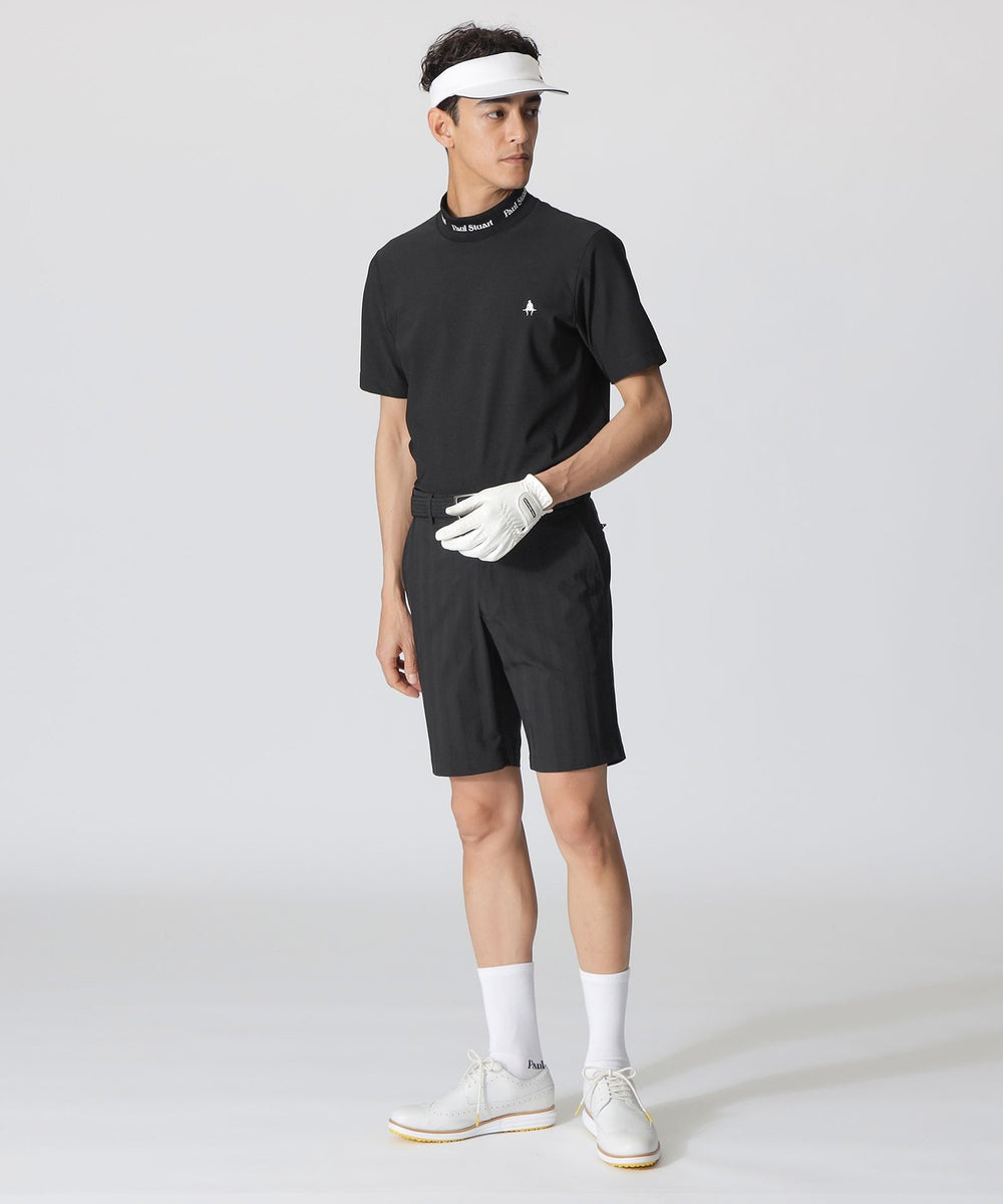 GOLF Men's/吸水速乾/UVカット】半袖モックネックTシャツ（GOLF