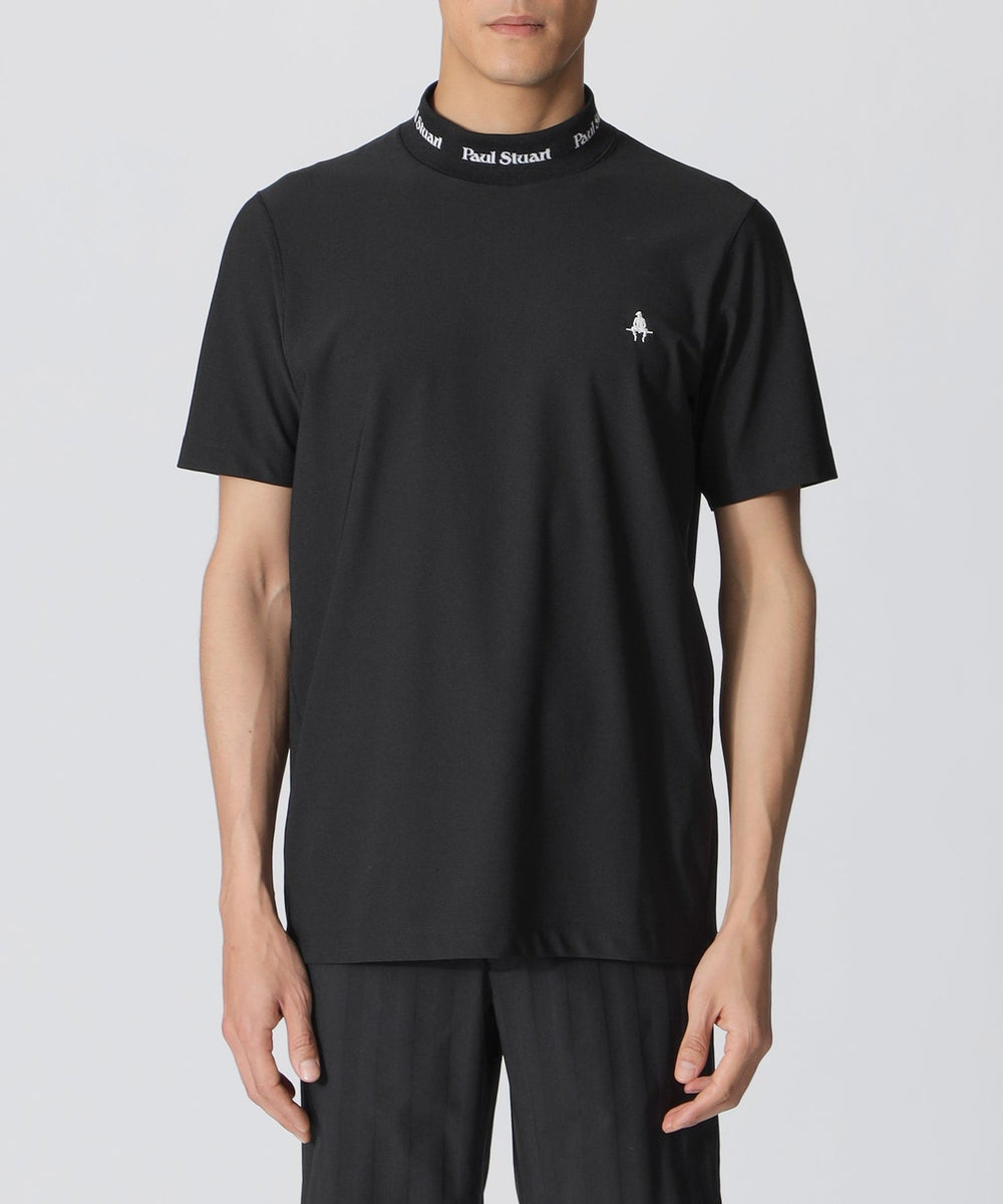 GOLF Men's/吸水速乾/UVカット】半袖モックネックTシャツ（GOLF