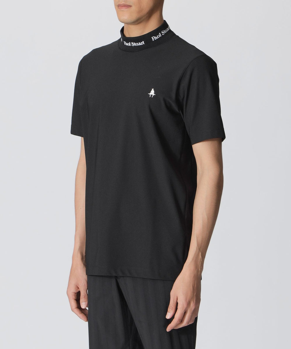 GOLF Men's/吸水速乾/UVカット】半袖モックネックTシャツ（GOLF