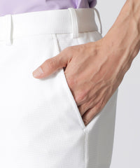 GOLF Men's/吸水速乾/UVカット】メッシュジャージーゴルフショート