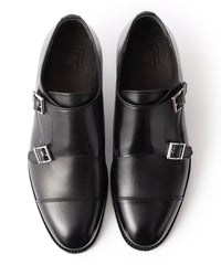 【使用10回以下】三陽山長　ダブルモンクストラップシューズ 秀四 匠 源四郎/TAKUMI GENSHIRO】ダブルモンクストラップ(シューズ