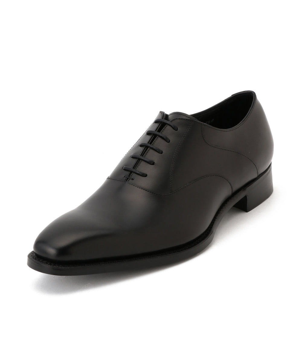 三陽山長 サイズ6.5 (24.5㎝) プレーントゥ ブラック セントラル靴製