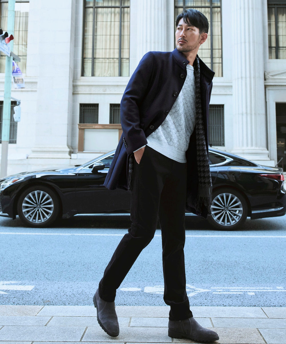 ウールスタンドカラーコート(コート)｜EPOCA UOMO(エポカ ウォモ)の