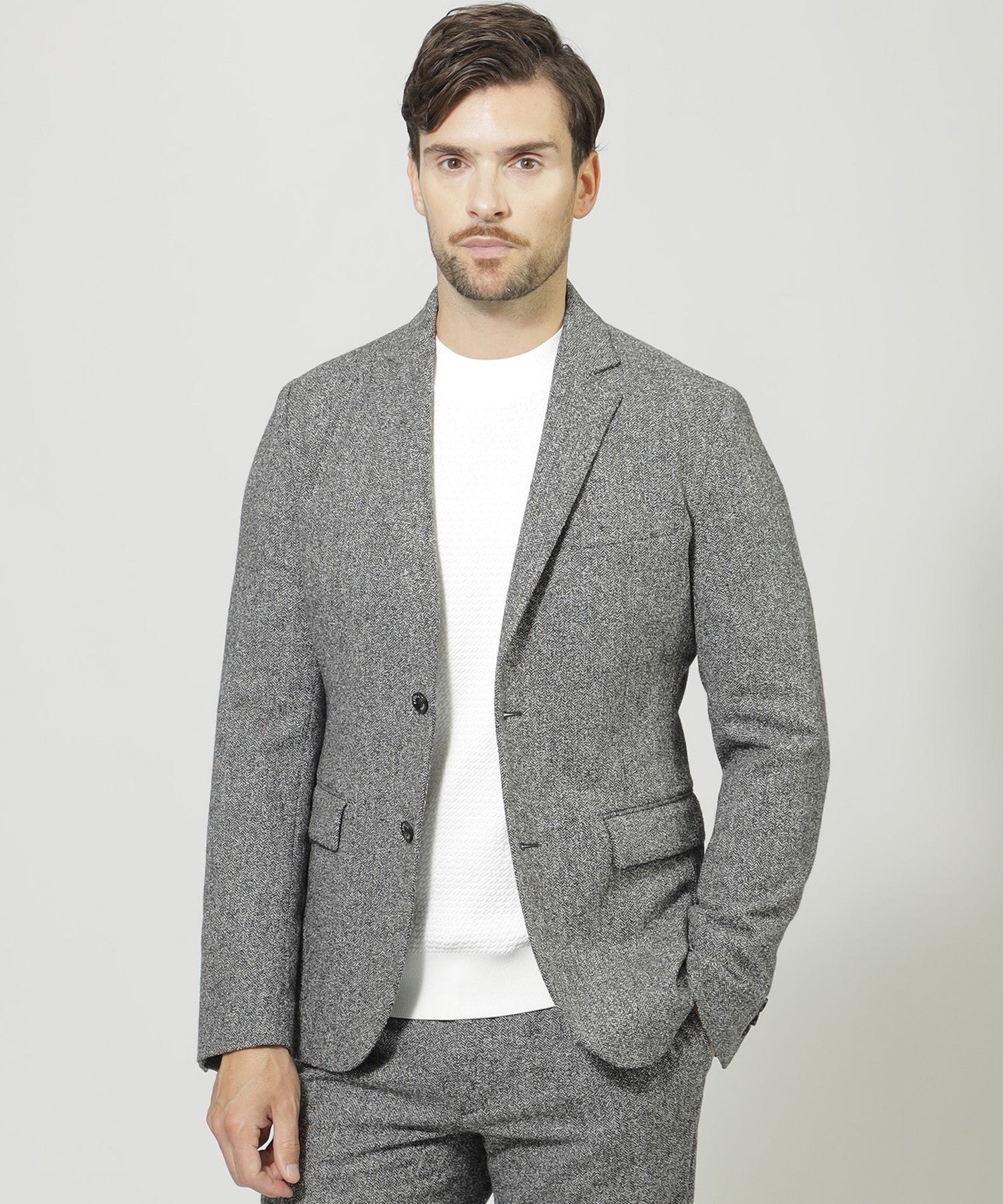 1154-M1E6049209__,09,モデル身長184cm 着用サイズ：48