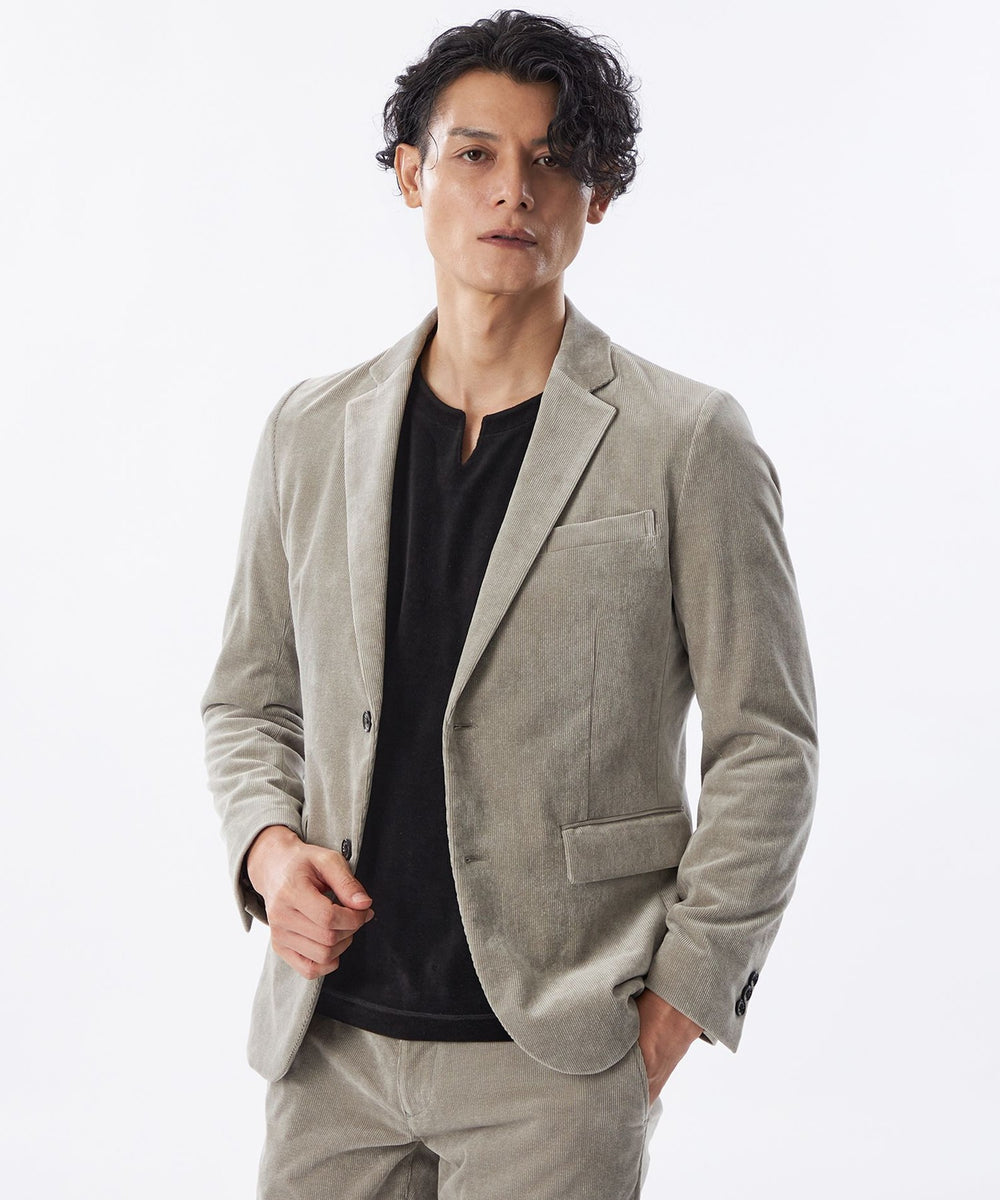 セットアップ対応】細コーデュロイジャケット(ジャケット)｜EPOCA UOMO