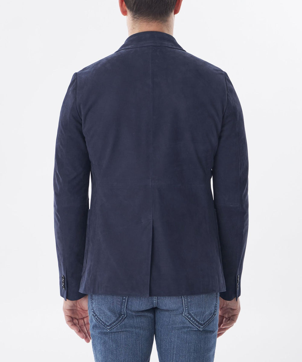 PRIMA COLLECTION】カーフヌバックレザージャケット(ジャケット