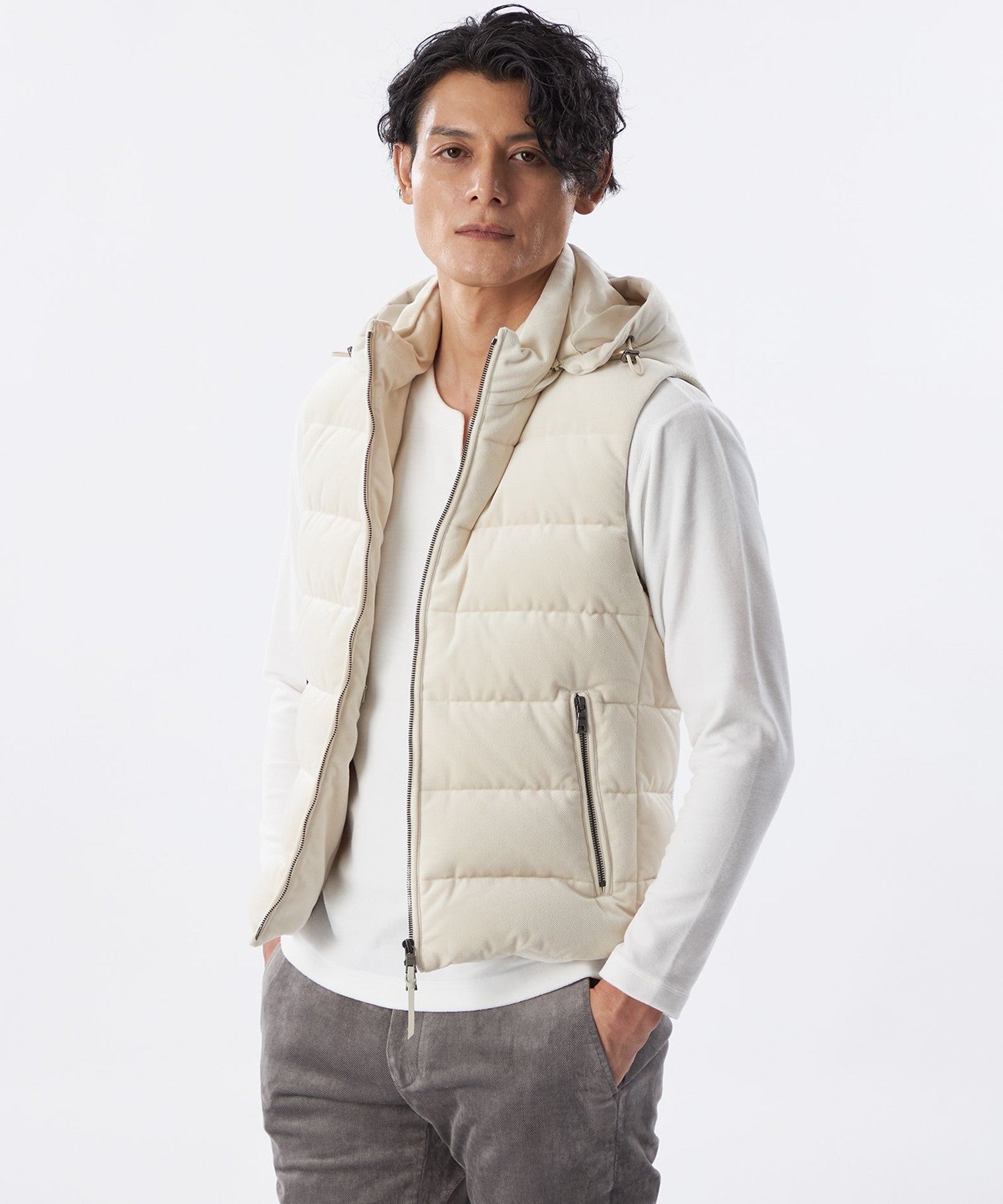 1154-M1F5662602__,02,モデル身長185cm 着用サイズ：48