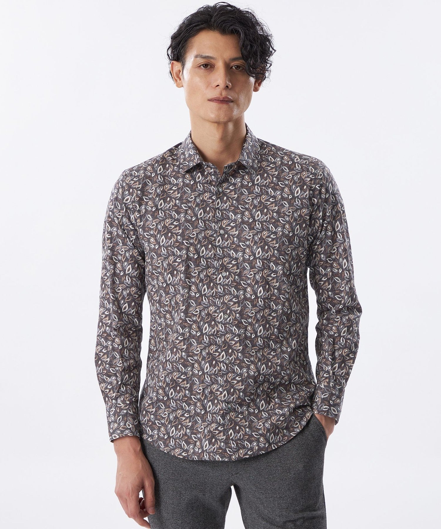 1154-M1M4969508__,08,モデル身長185cm 着用サイズ：48