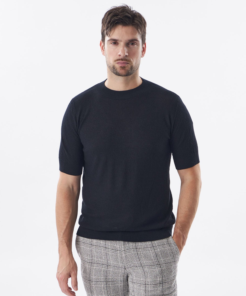 PRIMA COLLECTION】シルクモックネックニット(トップス)｜EPOCA UOMO