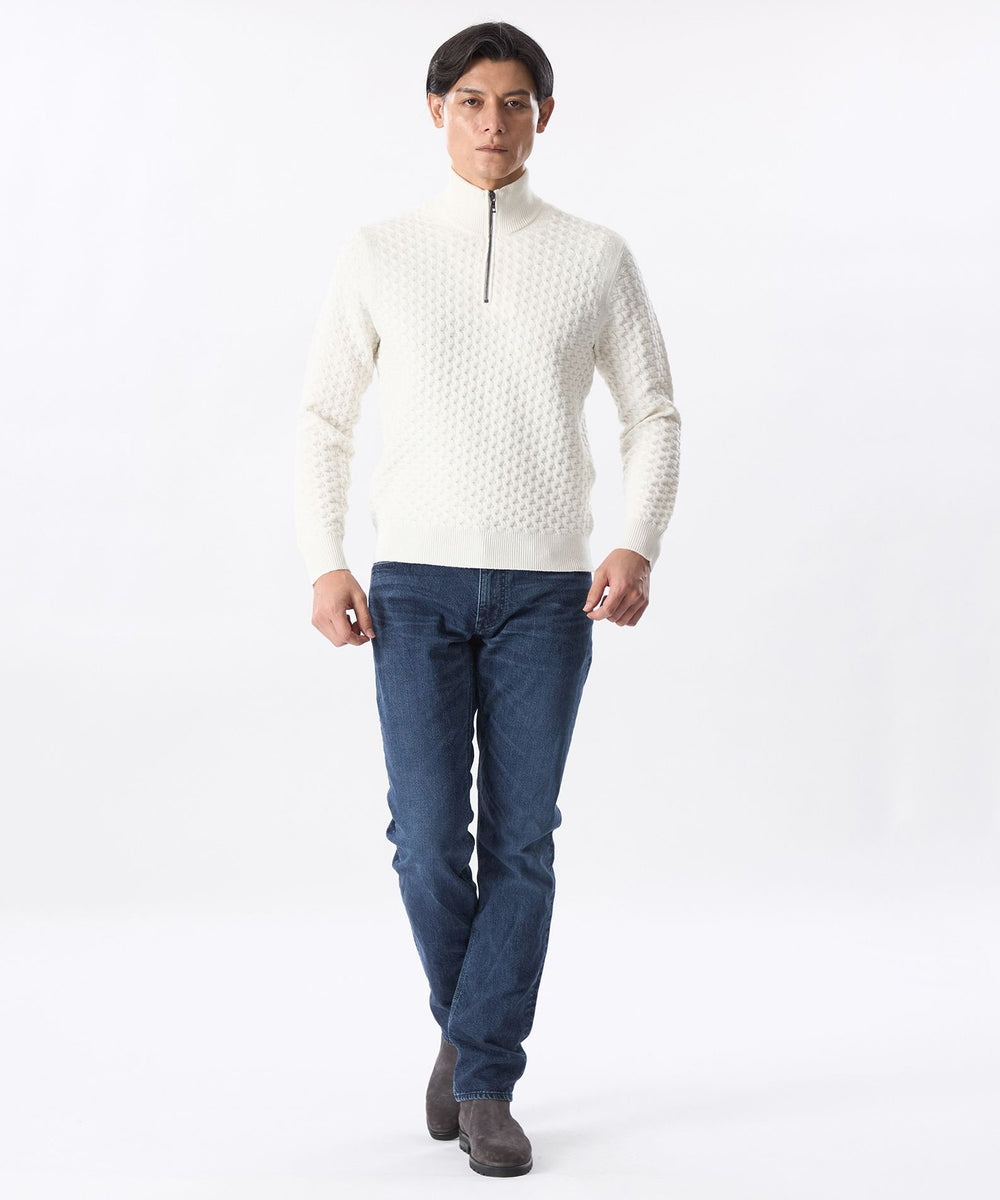 ハーフジップニット(トップス)｜EPOCA UOMO(エポカ ウォモ)の