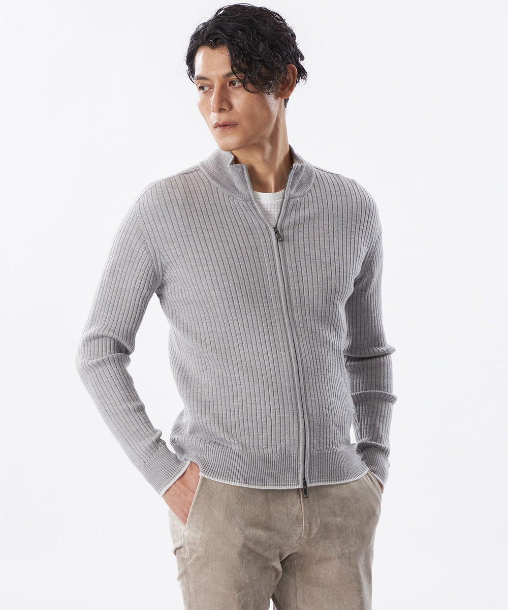 YMC 計13枚 ホールガーメントジップアップニット(トップス)｜EPOCA UOMO