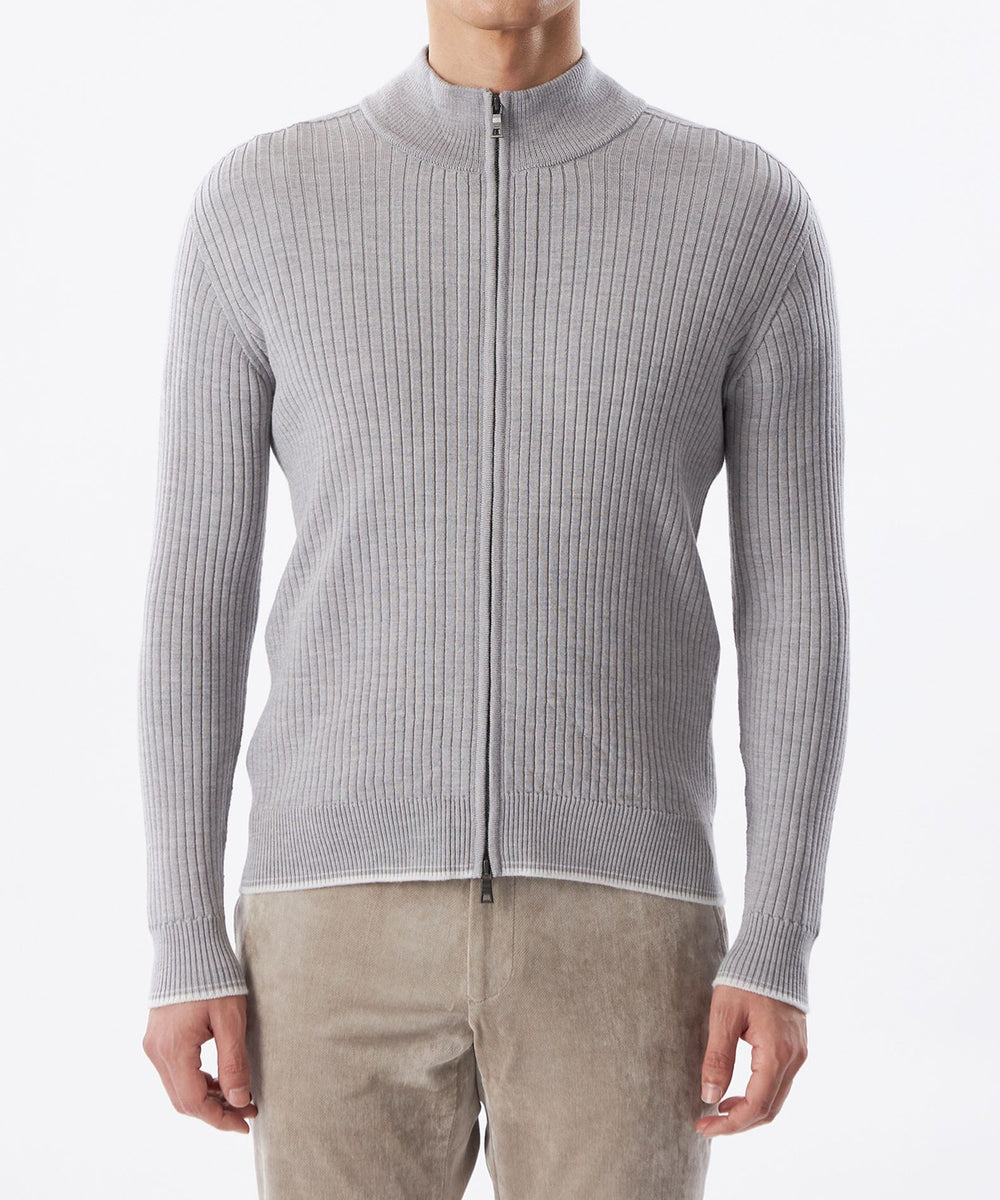 ホールガーメントジップアップニット(トップス)｜EPOCA UOMO(エポカ