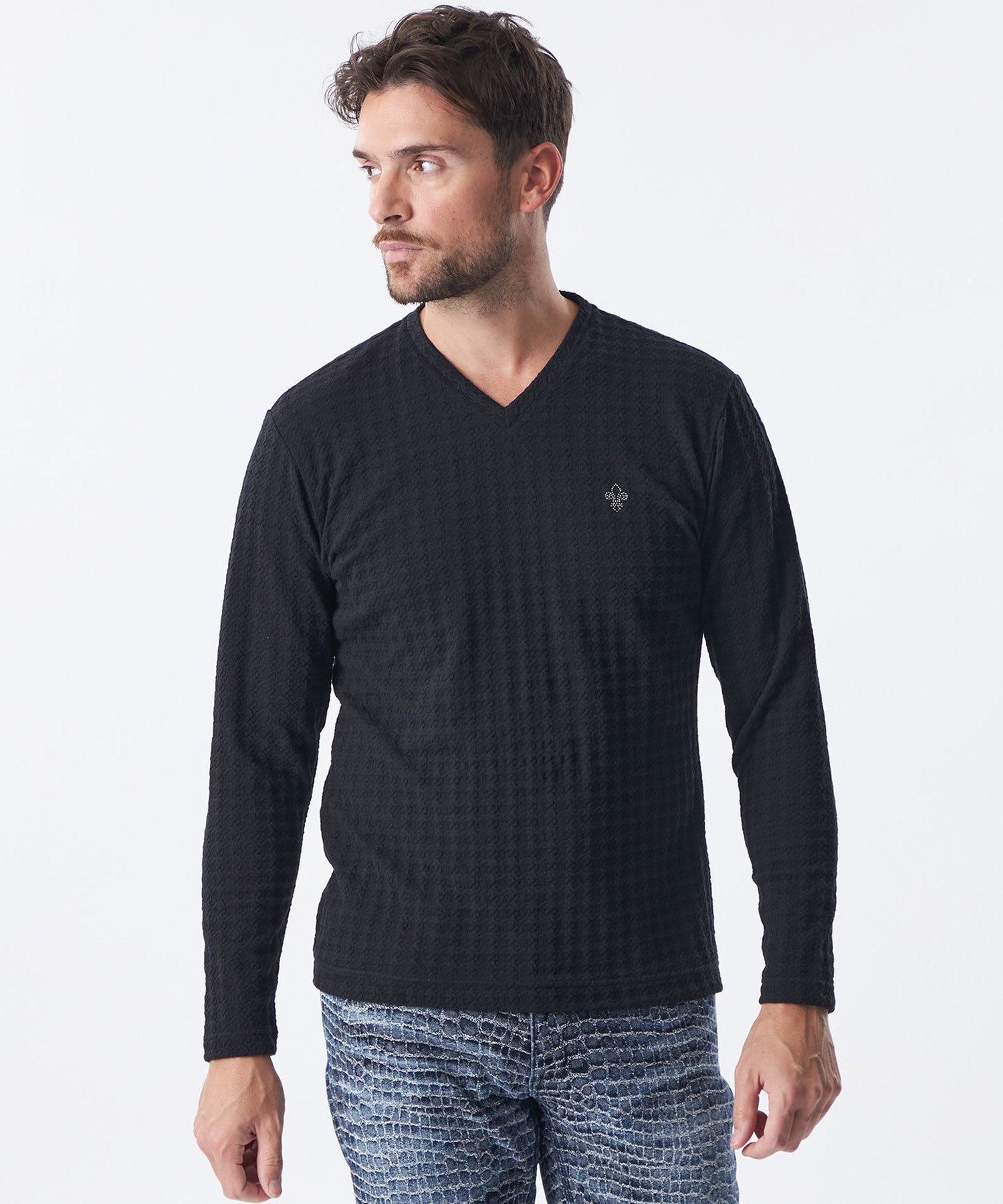 1154-M1P0253209__,09,モデル身長184cm 着用サイズ：48