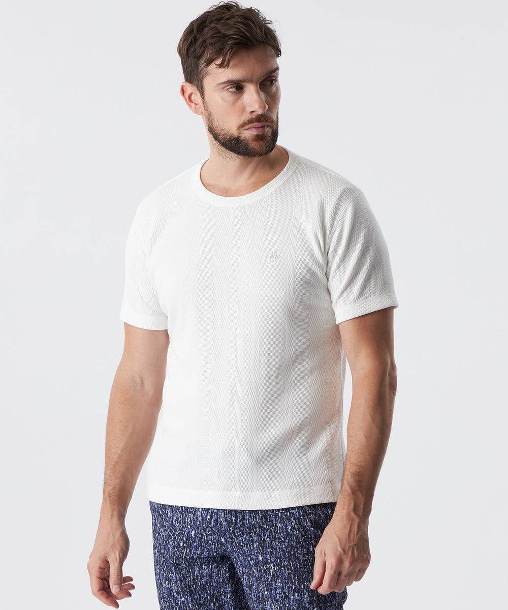 ランダムワッフルストライプカットソー(トップス)｜EPOCA UOMO