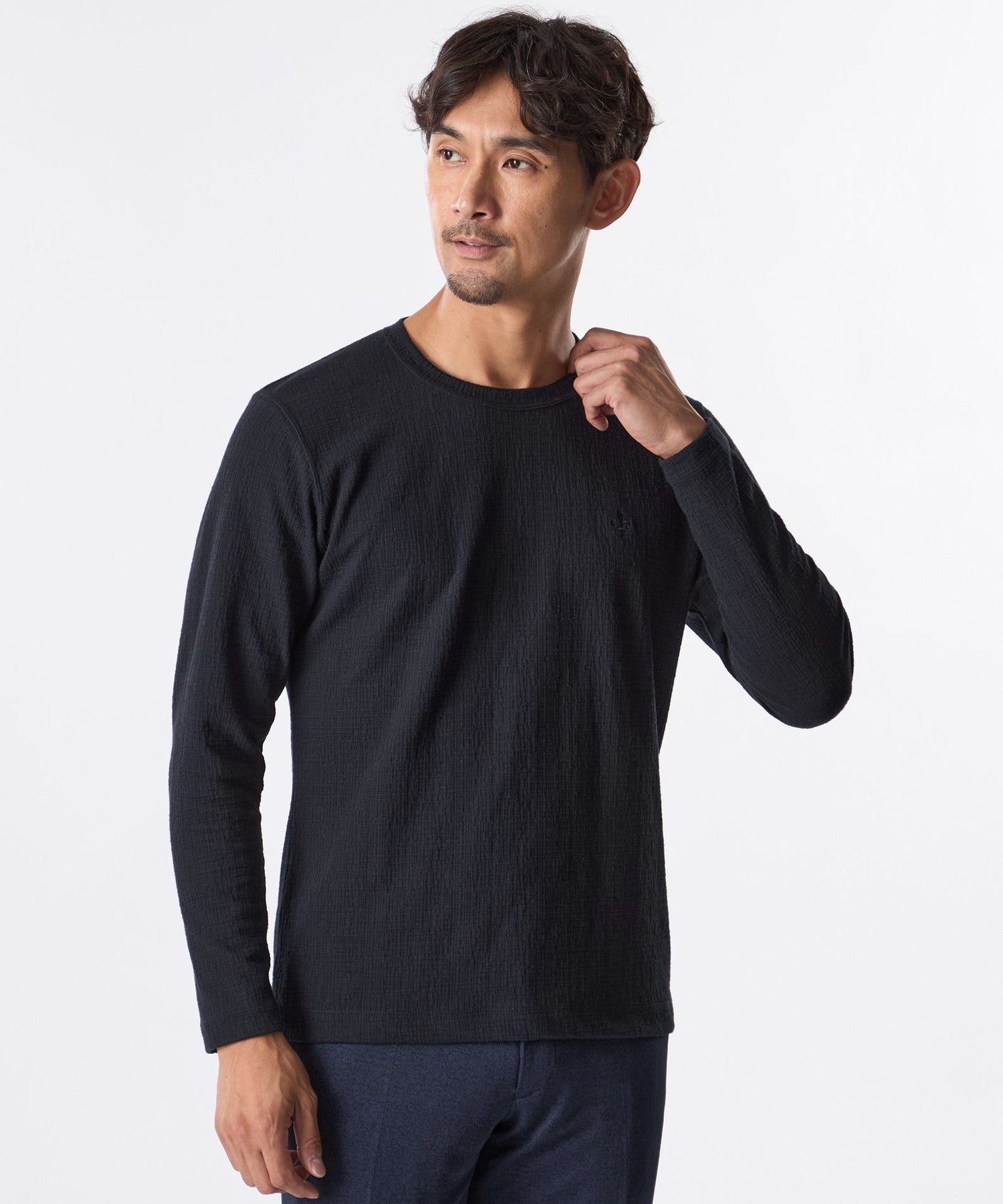 1154-M1P0462229__,29,モデル身長186cm 着用サイズ：48