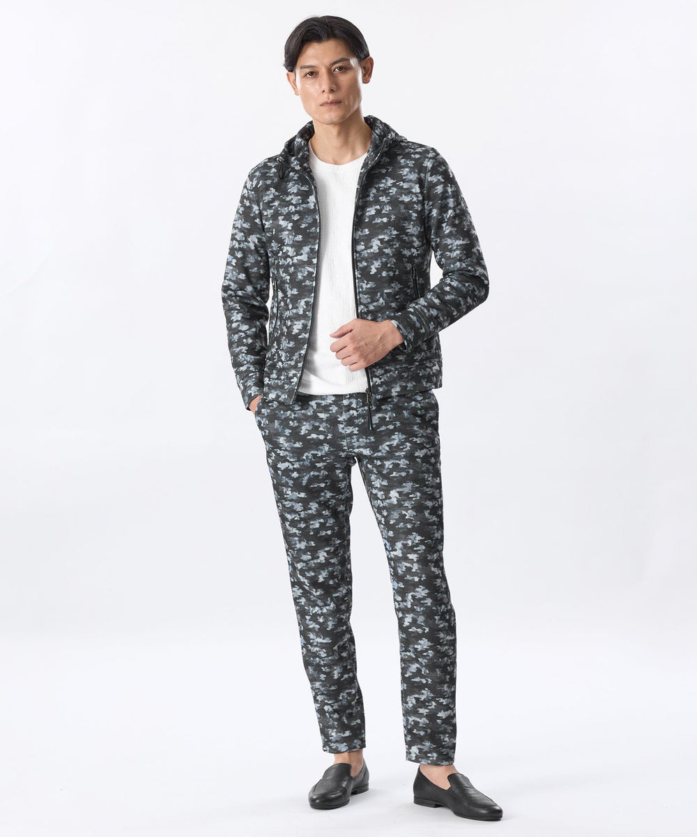 PRIMA COLLECTION】【セットアップ対応】にじみカモフラプリントパーカ