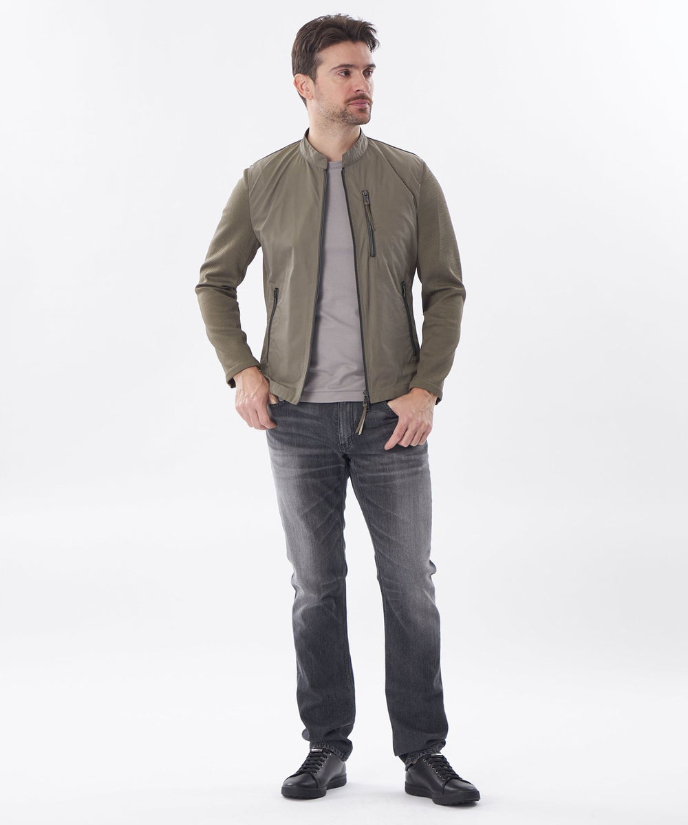 ポリエステルツイルコンビブルゾン(トップス)｜EPOCA UOMO(エポカ