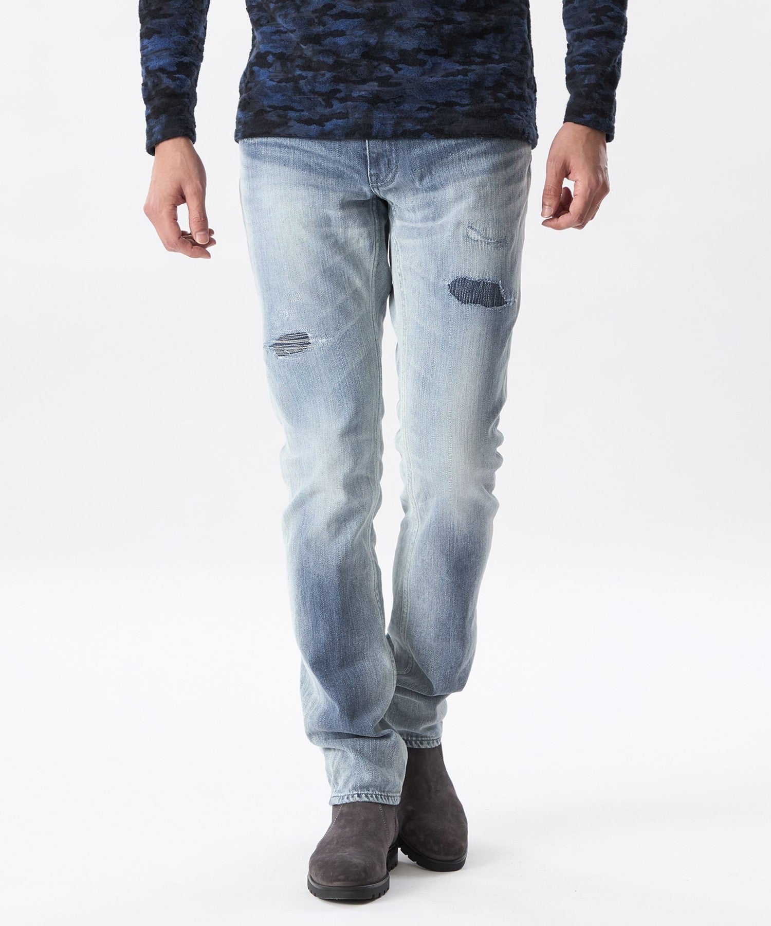 1154-M1R2369827__,27,モデル身長185cm 着用サイズ：48