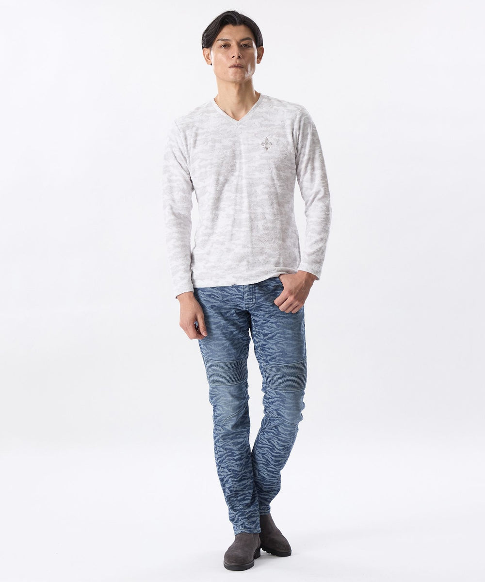 PRIMA COLLECTION】カモフラライダーズデニム(パンツ)｜EPOCA UOMO