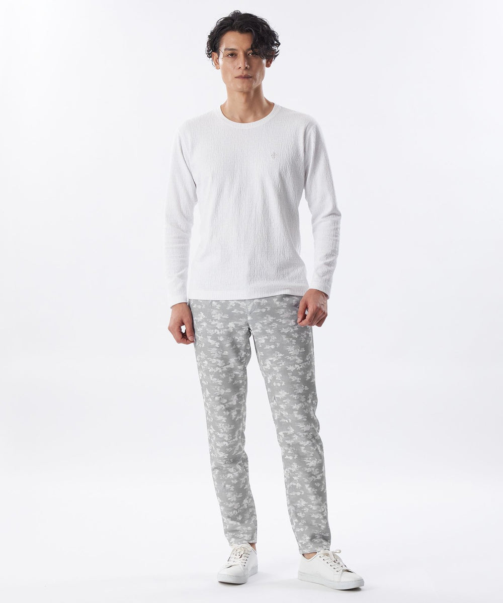PRIMA COLLECTION】【セットアップ対応】にじみカモフラプリントパンツ