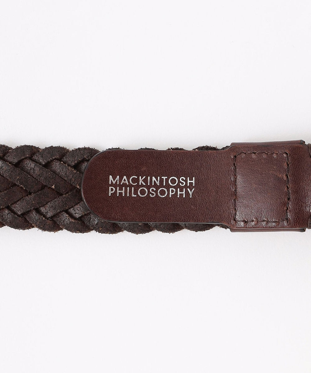 オイルレザーメッシュ カジュアルベルト(ベルト)｜MACKINTOSH